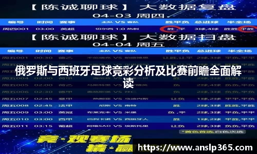 俄罗斯与西班牙足球竞彩分析及比赛前瞻全面解读